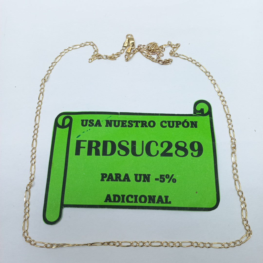 CADENA ORO 14 K 3.5 GRMS (SEMINUEVO)