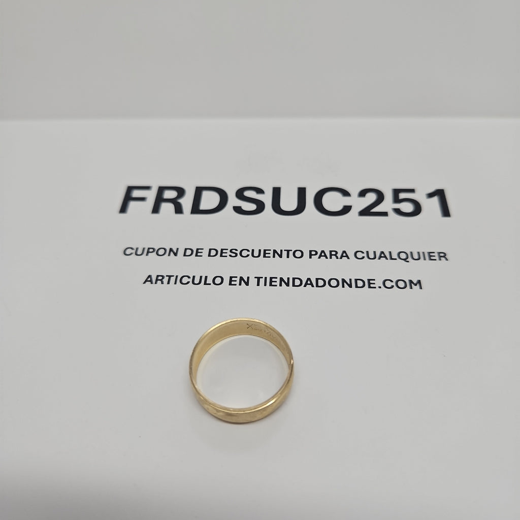 ARGOLLA ORO 10 K 2,10 GRMS (SEMINUEVO)