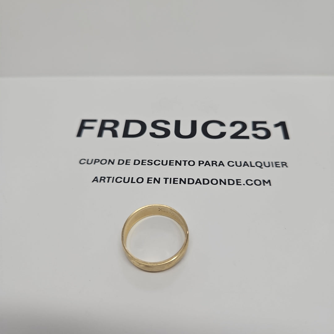 ARGOLLA ORO 10 K 2,10 GRMS (SEMINUEVO)