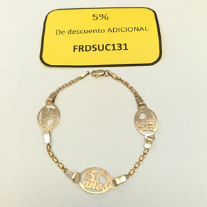 PULSERA ORO 10 K 2 GRMS (SEMINUEVO)