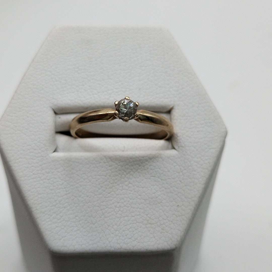 SOLITARIO ORO 14 K 2.1 GRMS (SEMINUEVO)