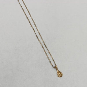 CADENA, MEDALLA RELIGIOSA ORO 10 K 1.4 GRMS (SEMINUEVO)