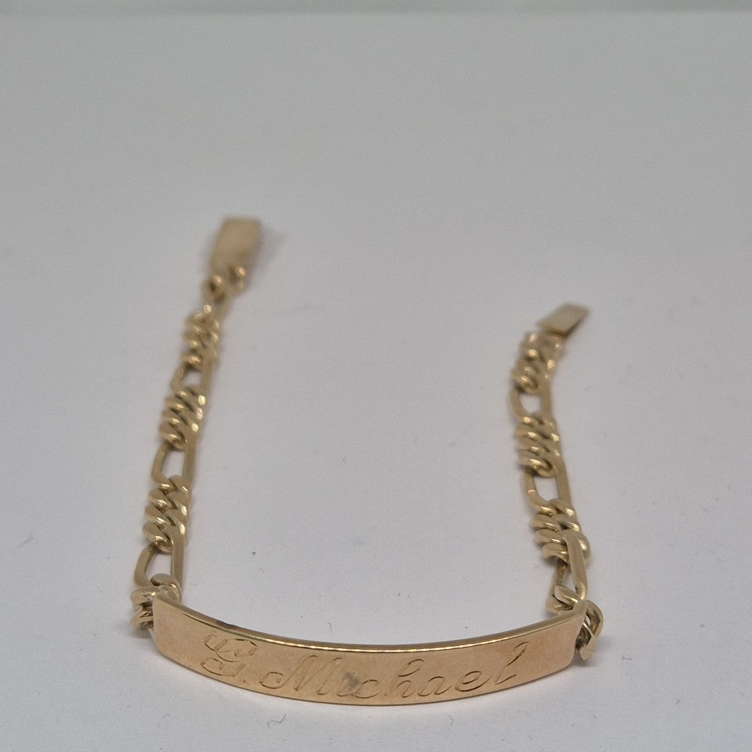 ESCLAVA ORO 14 K 13,10 GRMS (SEMINUEVO)