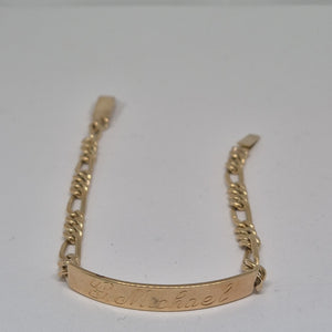 ESCLAVA ORO 14 K 13,10 GRMS (SEMINUEVO)