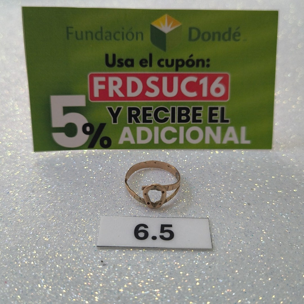 ANILLO ORO 8 K 1,20 GRMS (SEMINUEVO)
