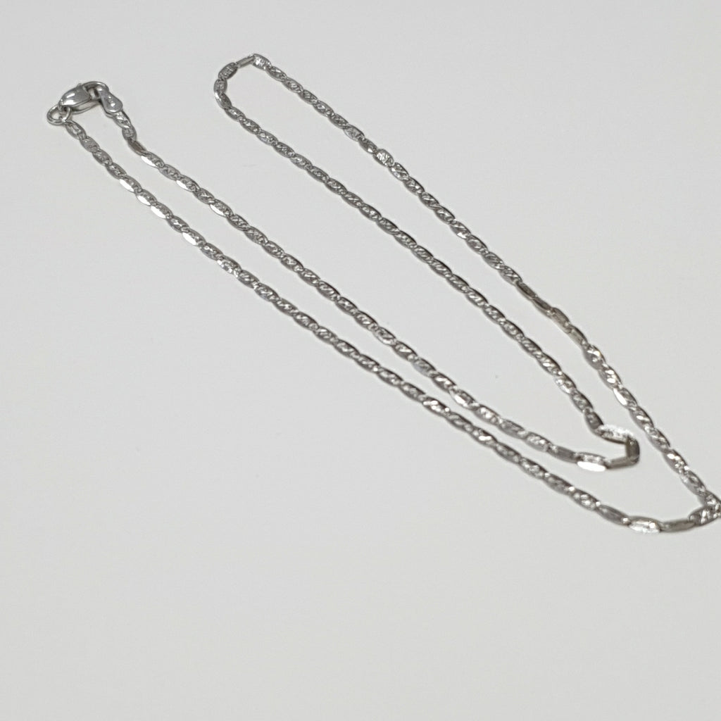CADENA ORO BLANCO 10 K 2,60 GRMS (SEMINUEVO)