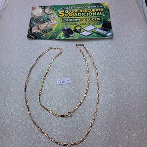 CADENA ORO 10 K 3,60 GRMS (SEMINUEVO)