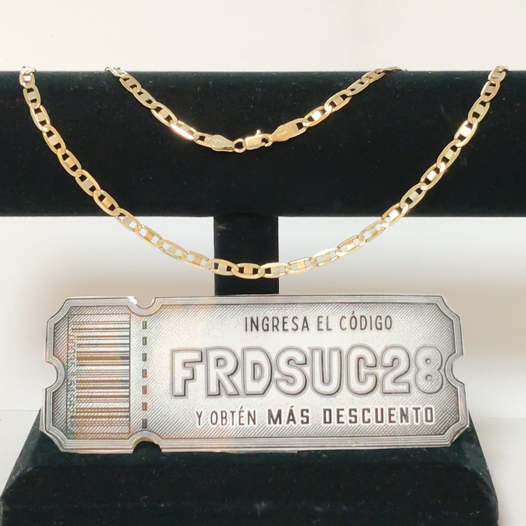 CADENA ORO 10 K 12.6 GRMS (SEMINUEVO)
