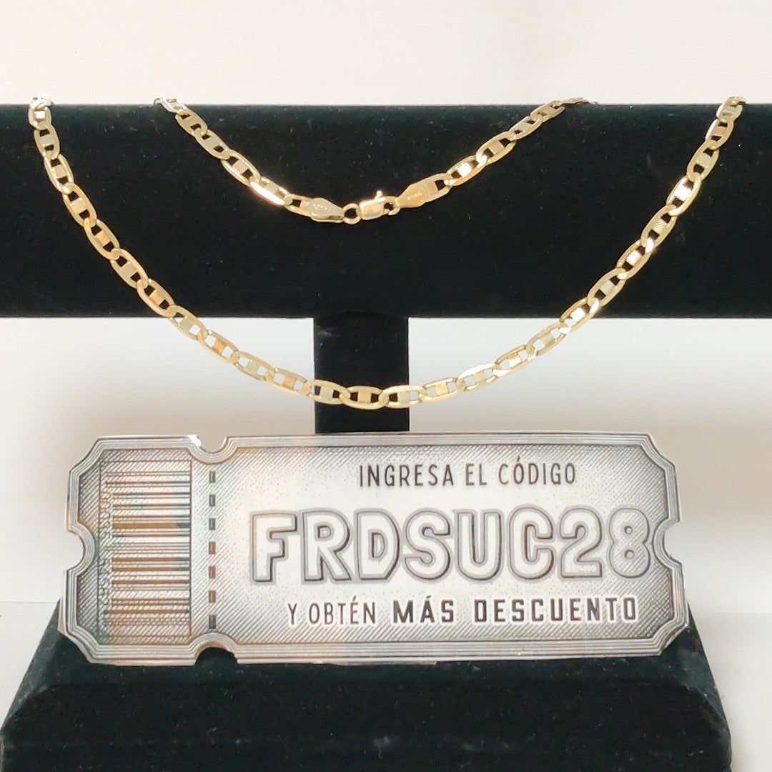 CADENA ORO 10 K 12.6 GRMS (SEMINUEVO)