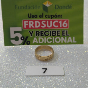 ARGOLLA ORO 14 K 2,10 GRMS (SEMINUEVO)