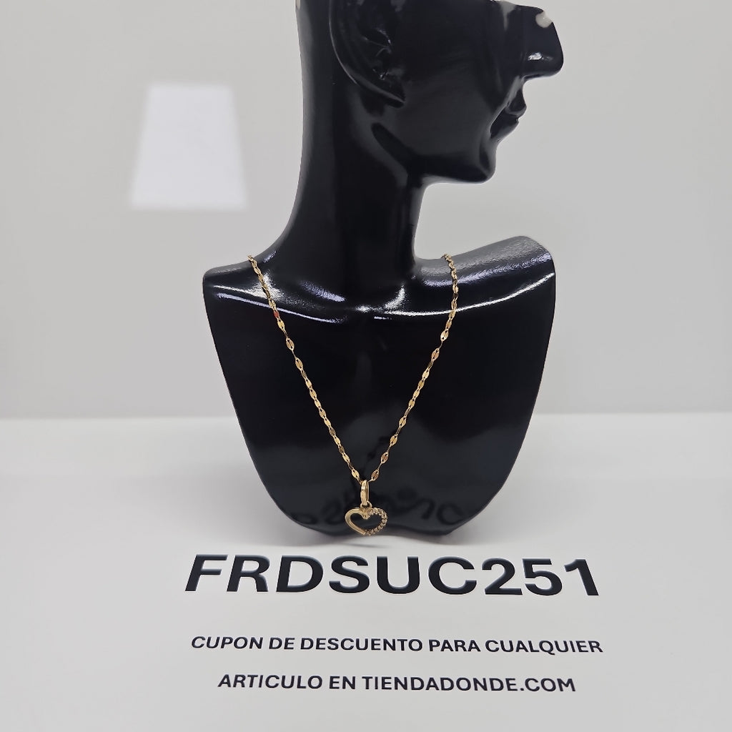 CADENA,DIJE ORO 10 K 1,20 GRMS (SEMINUEVO)