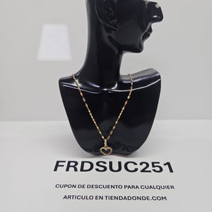 CADENA,DIJE ORO 10 K 1,20 GRMS (SEMINUEVO)