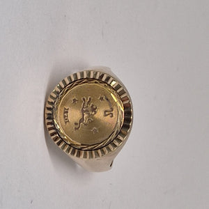 K1 5,80 GRMS 8 K IDENTIFICACIÓN ANILLITO MATERIALES ORO ESPECIFICACIONES C (SEMINUEVO)