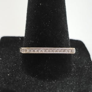 ANILLITO ORO BLANCO MUY BAJO 14 K 2,30 GRMS (SEMINUEVO)