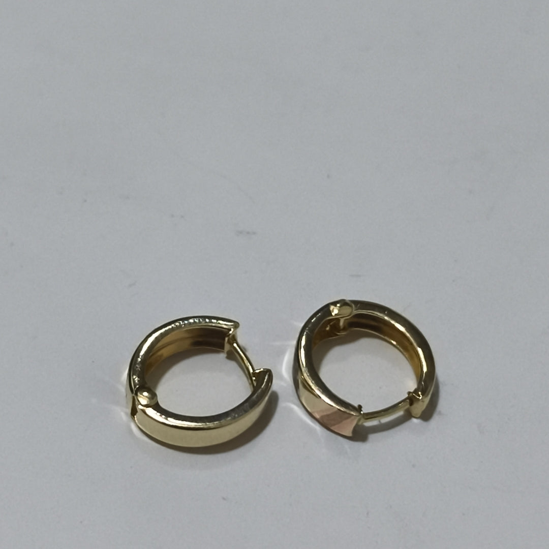 ARRACADAS PAR ORO 14 K 1.2 GRMS (SEMINUEVO)