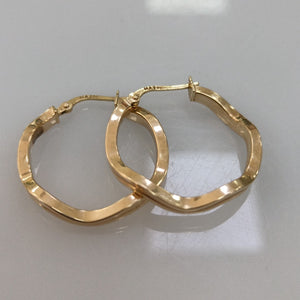 ARRACADAS PAR ORO 14 K 2,00 GRMS (SEMINUEVO)