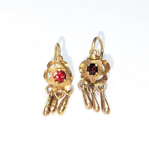 ARETES PAR ORO 10 K 1 GRMS (SEMINUEVO)