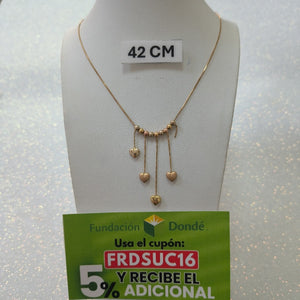 CADENA ORO 14 K 2,50 GRMS (SEMINUEVO)