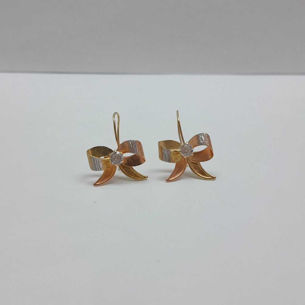ARETES PAR ORO 14 K 1.9 GRMS (SEMINUEVO)