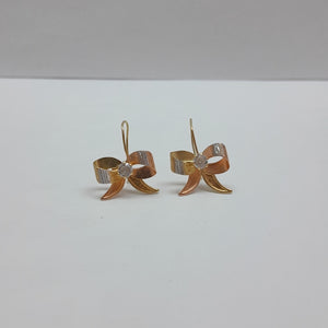 ARETES PAR ORO 14 K 1.9 GRMS (SEMINUEVO)