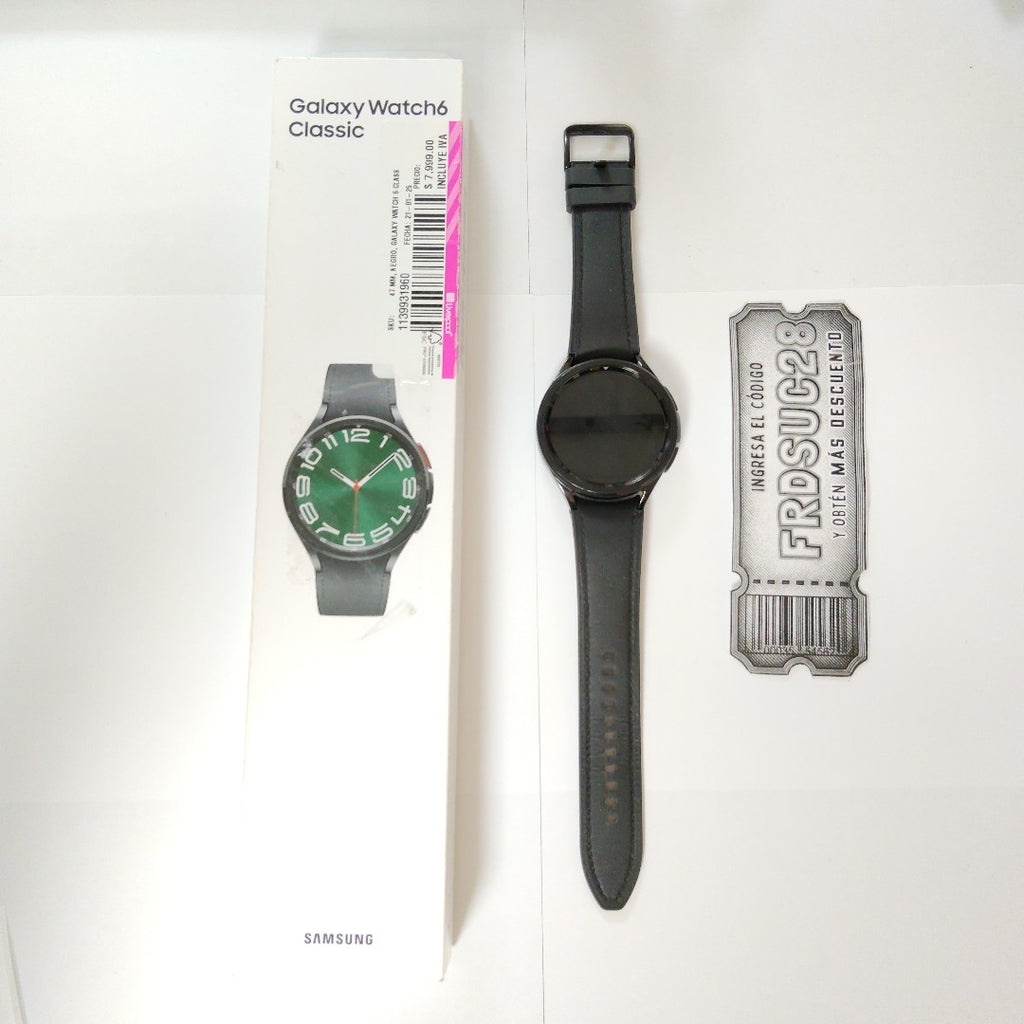 SMARTWATCH SAMSUNG GALAXY WATCH 6 CLASSIC SM-R960 47 MM GPS (SEMINUEVO)