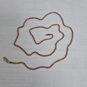 CADENA ORO 14 K 7,20 GRMS (SEMINUEVO)