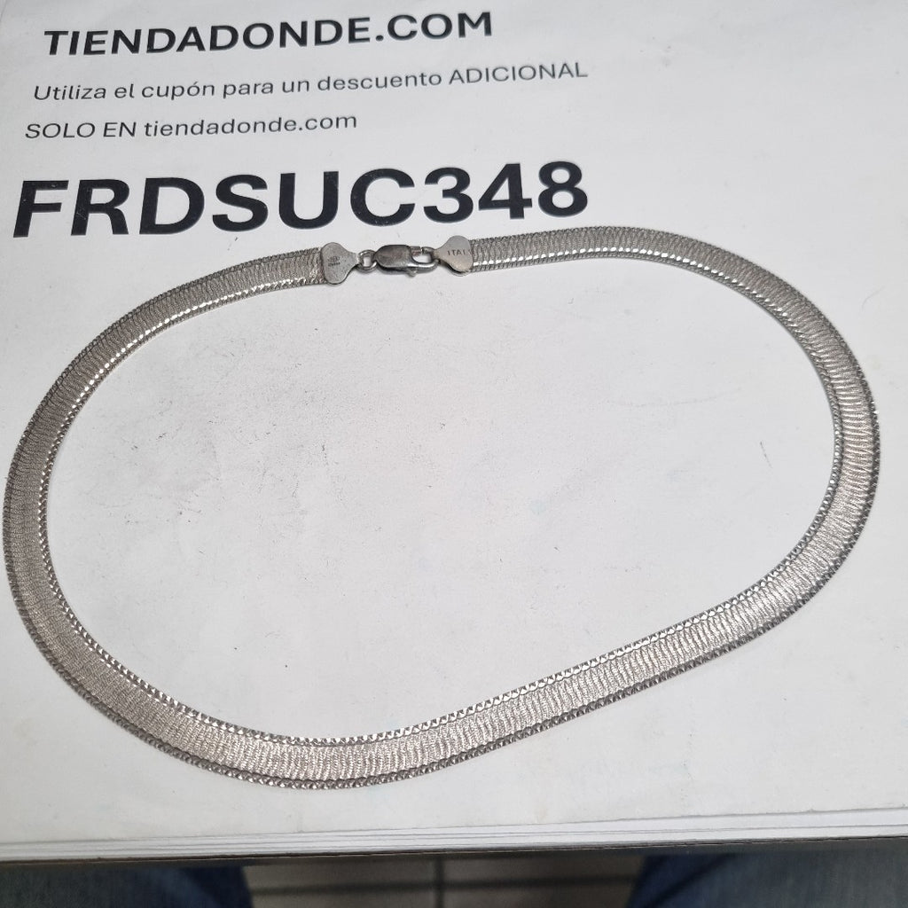 GARGANTILLA PLATA 26.1 GRMS (SEMINUEVO)