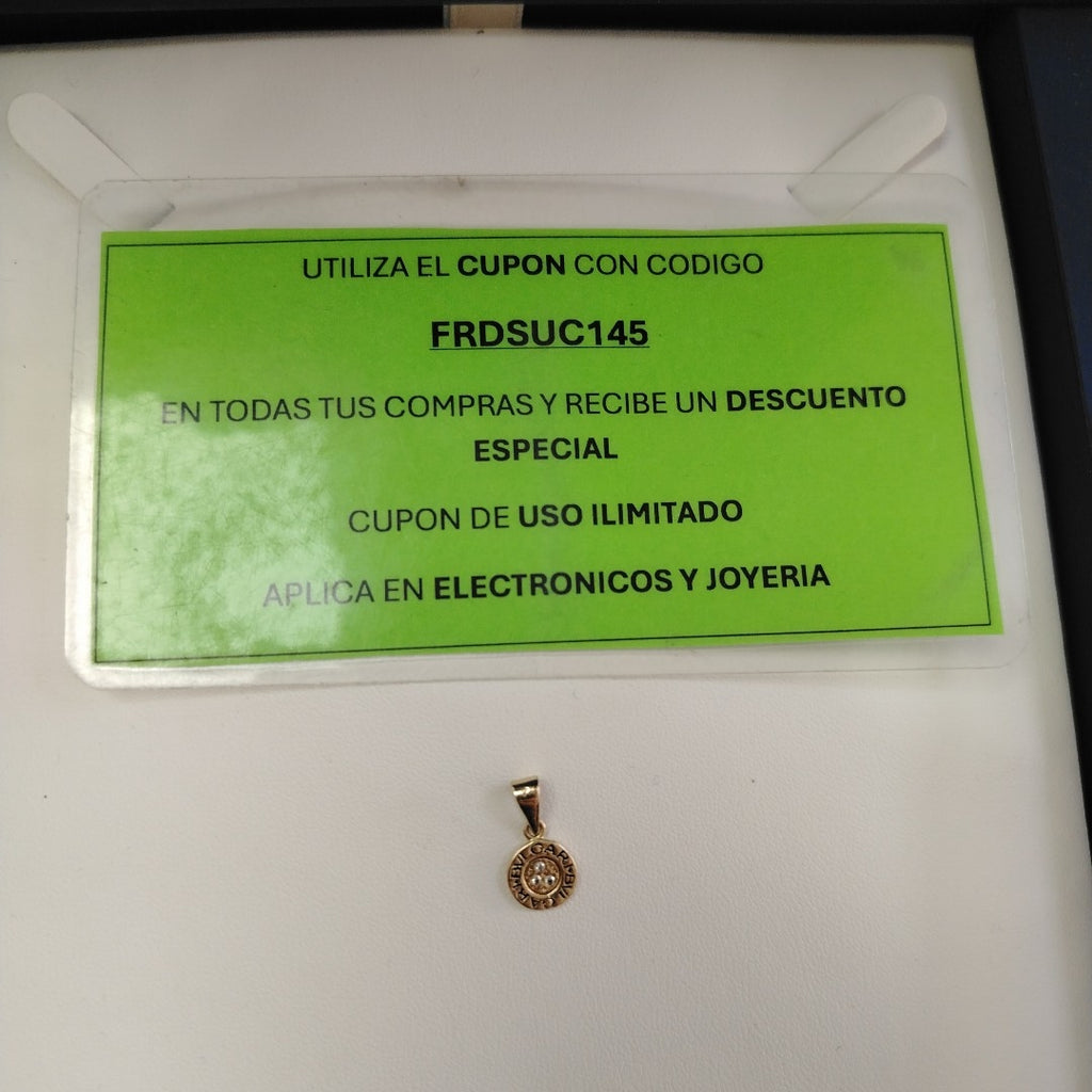 DIJE ORO 14 K 0.9 GRMS (SEMINUEVO)