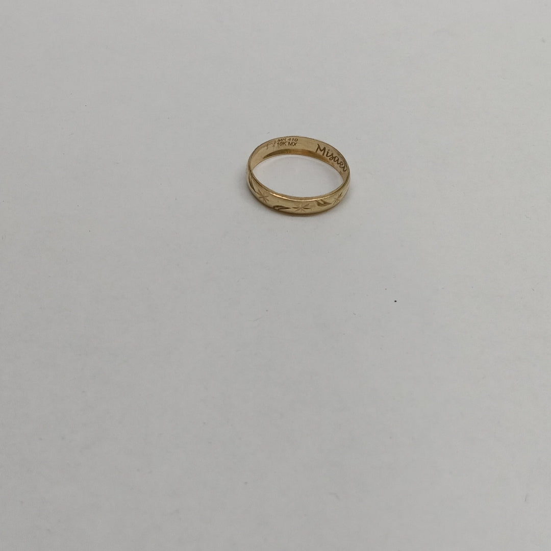 ARGOLLA ORO 10 K 1 GRMS (SEMINUEVO)