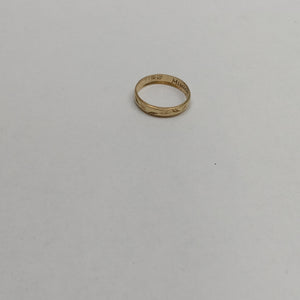 ARGOLLA ORO 10 K 1 GRMS (SEMINUEVO)