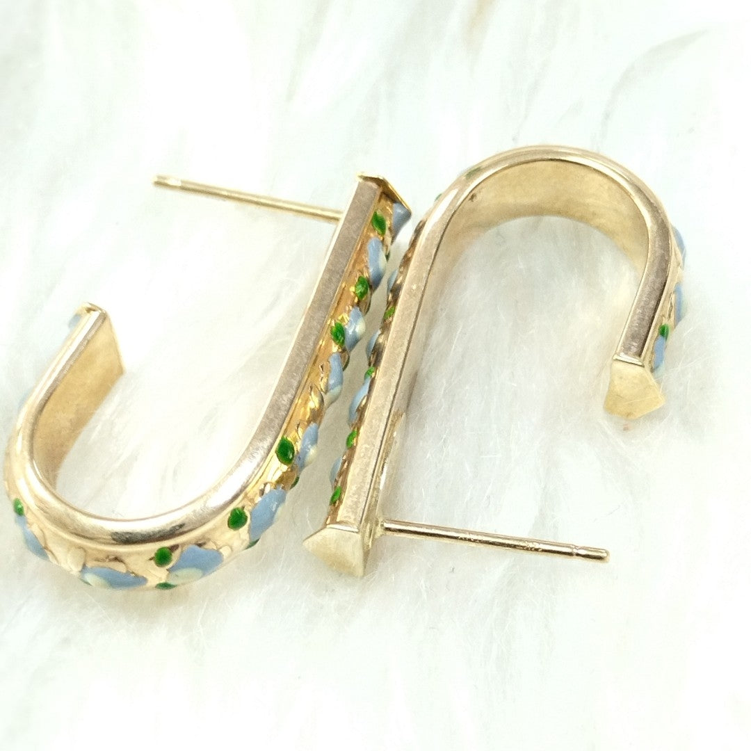 ARETES PAR ORO 14 K 2.4 GRMS (SEMINUEVO)