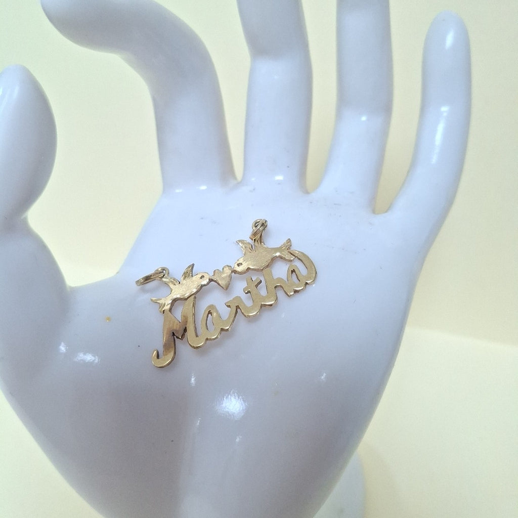 MEDALLA PERSONAL ORO 14 K 3,80 GRMS (SEMINUEVO)