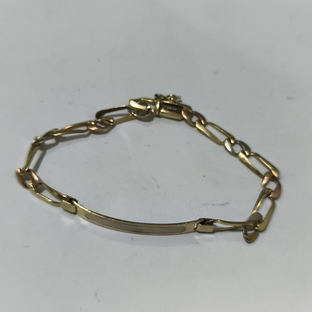 ESCLAVA ORO 14 K 9.6 GRMS (SEMINUEVO)