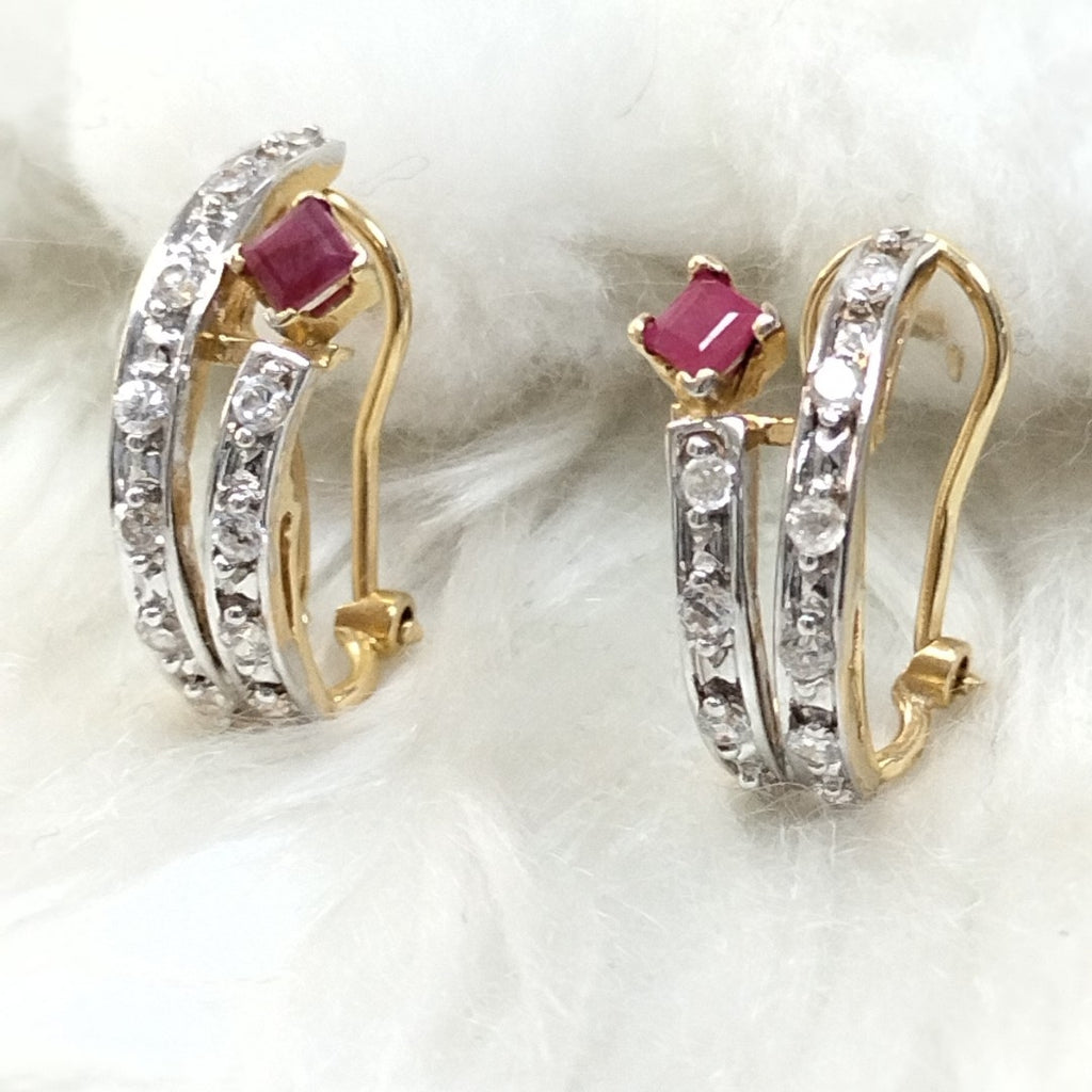 ARETES PAR ORO 14 K 4.6 GRMS (SEMINUEVO)