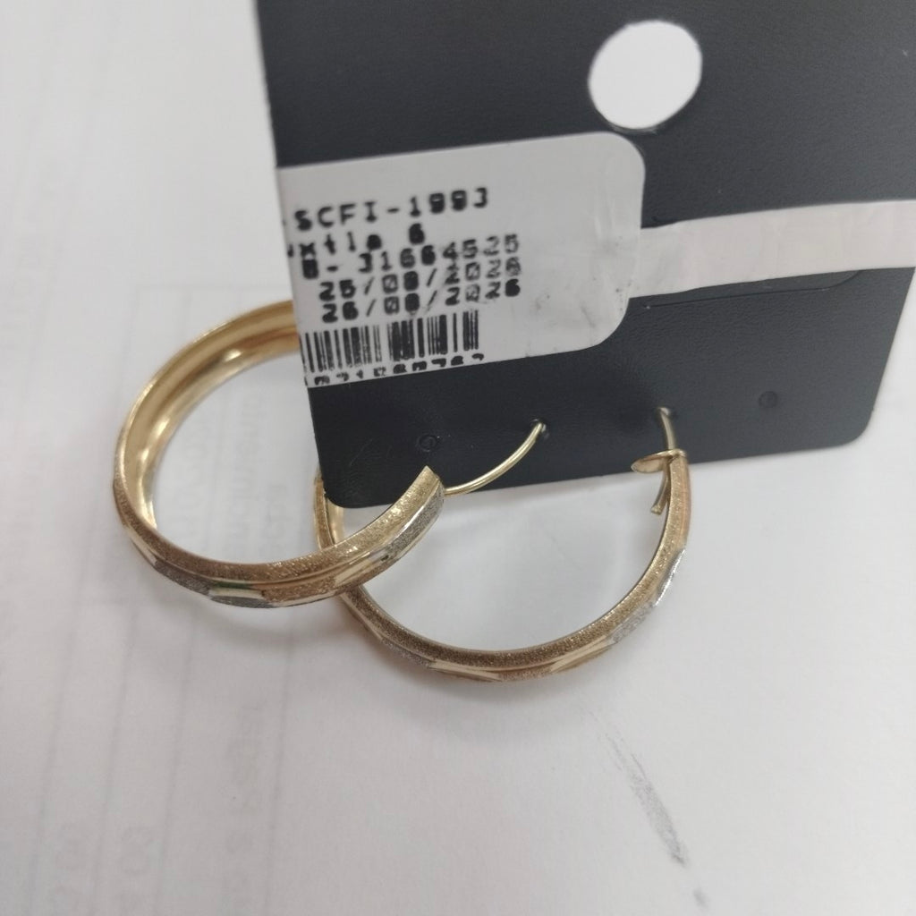 ARRACADAS PAR ORO 14 K 3,30 GRMS (SEMINUEVO)
