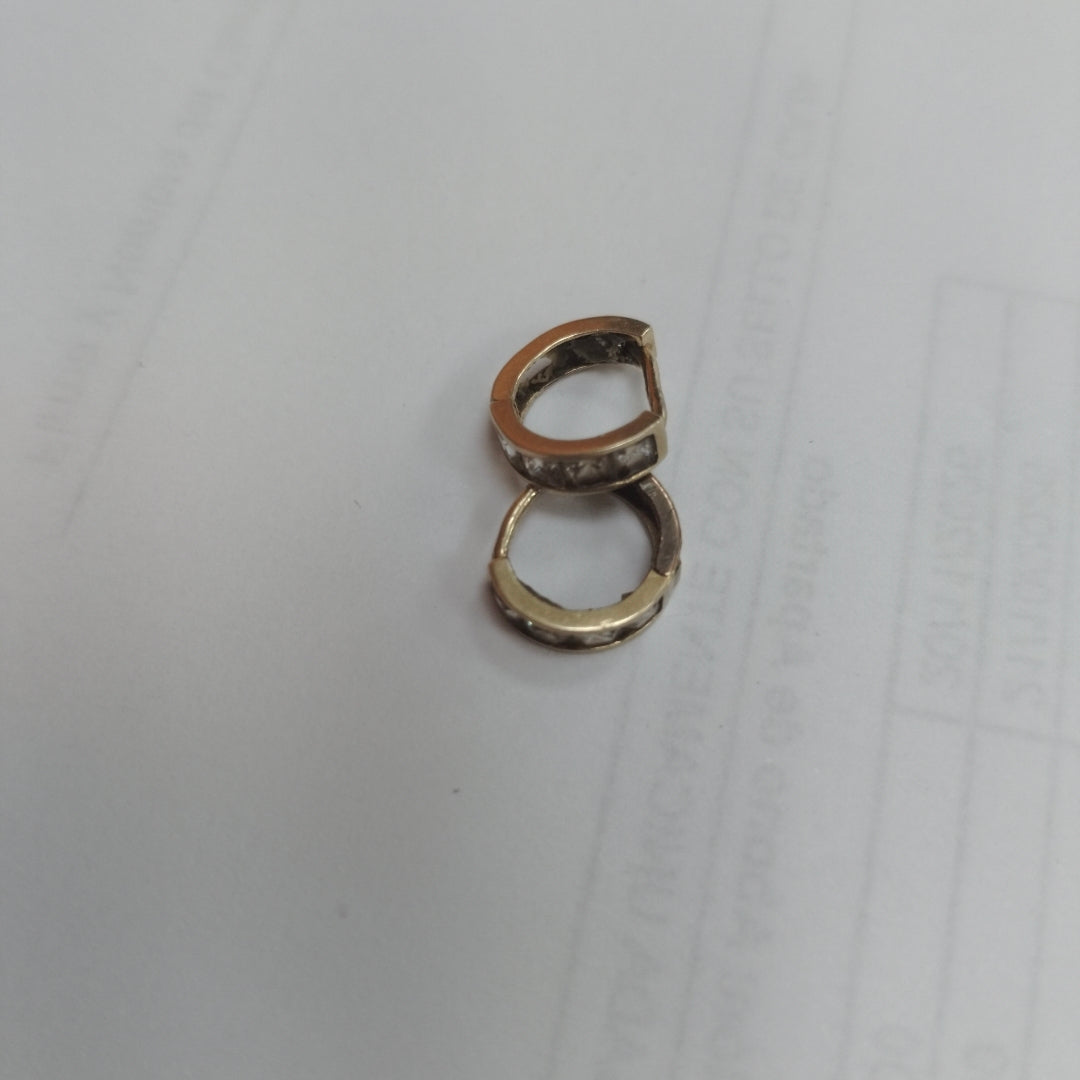 BROQUELES PAR ORO 14 K 1.2 GRMS (SEMINUEVO)