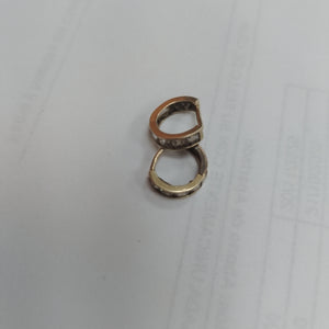 BROQUELES PAR ORO 14 K 1.2 GRMS (SEMINUEVO)