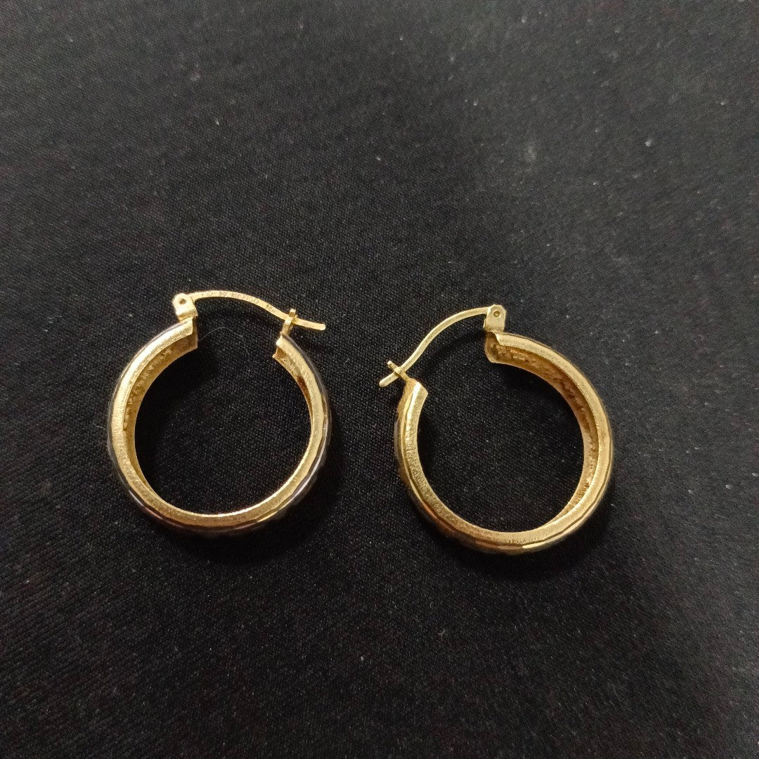 ARRACADAS PAR ORO 14 K 2.7 GRMS (SEMINUEVO)