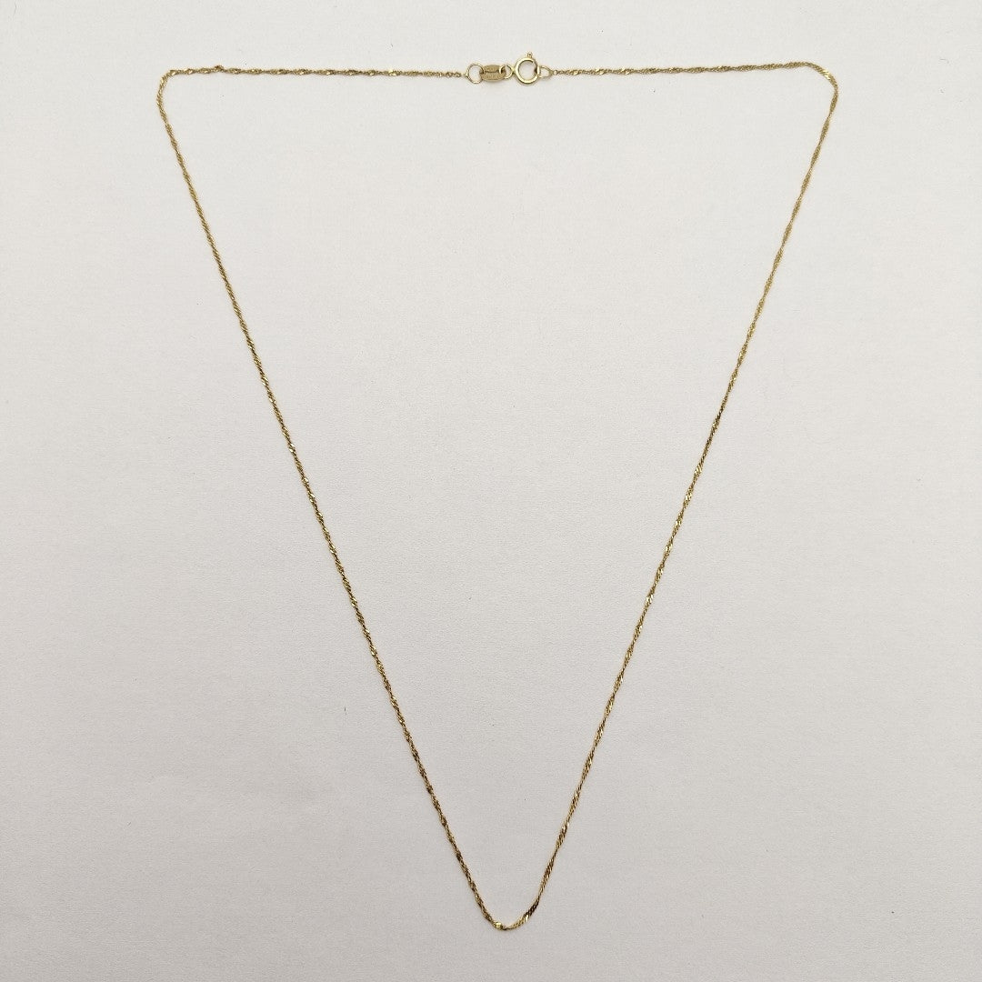 CADENA ORO 14 K 1.1 GRMS (SEMINUEVO)