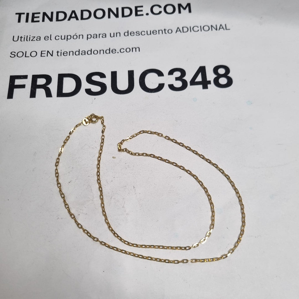 CADENA ORO 14 K 3 GRMS (SEMINUEVO)