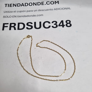 CADENA ORO 14 K 3 GRMS (SEMINUEVO)