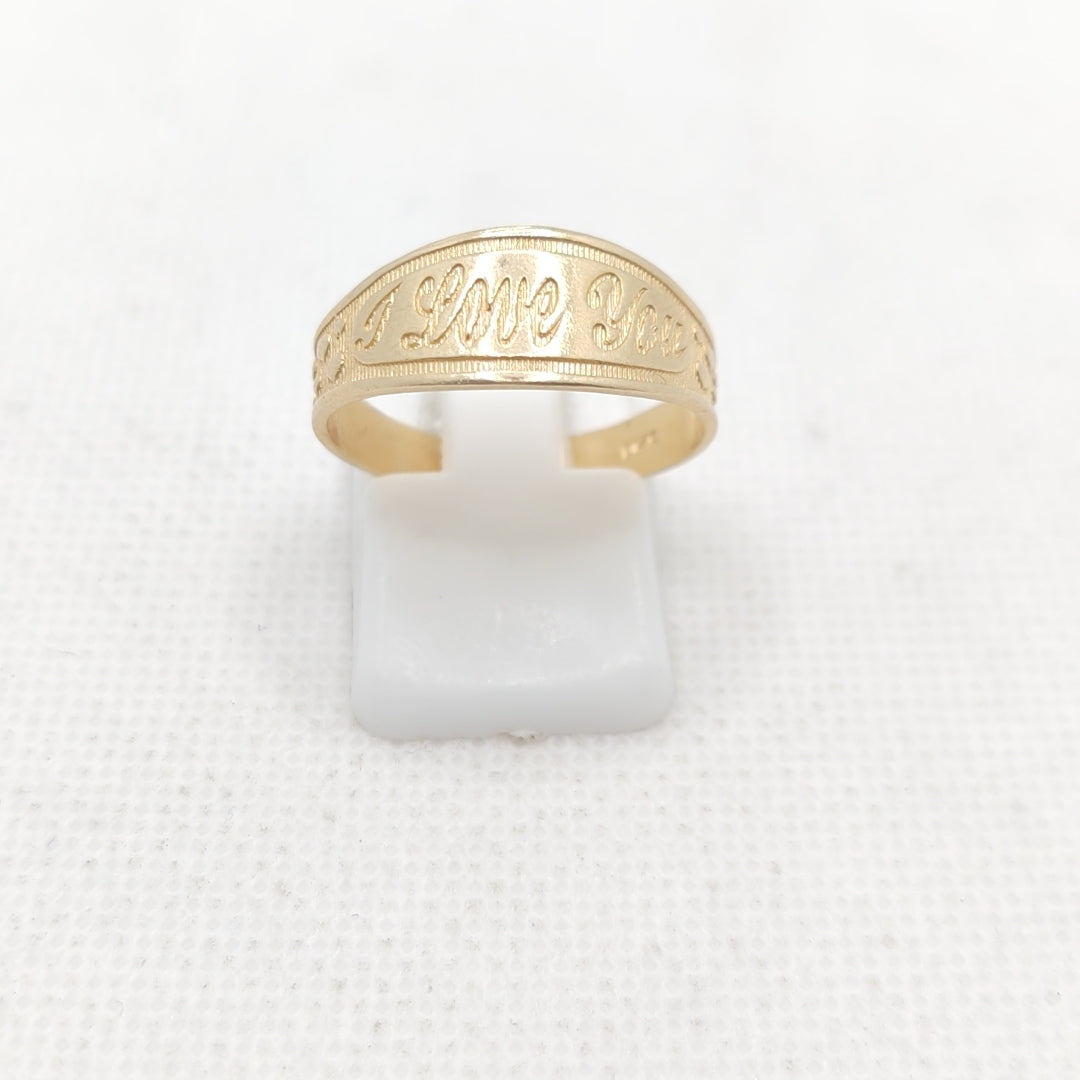 ANILLITO ORO 14 K 2.6 GRMS (SEMINUEVO)