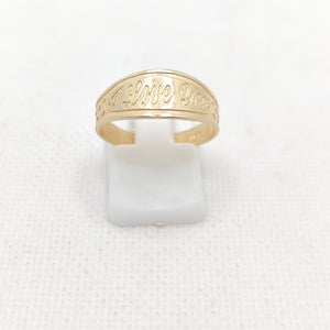 ANILLITO ORO 14 K 2.6 GRMS (SEMINUEVO)