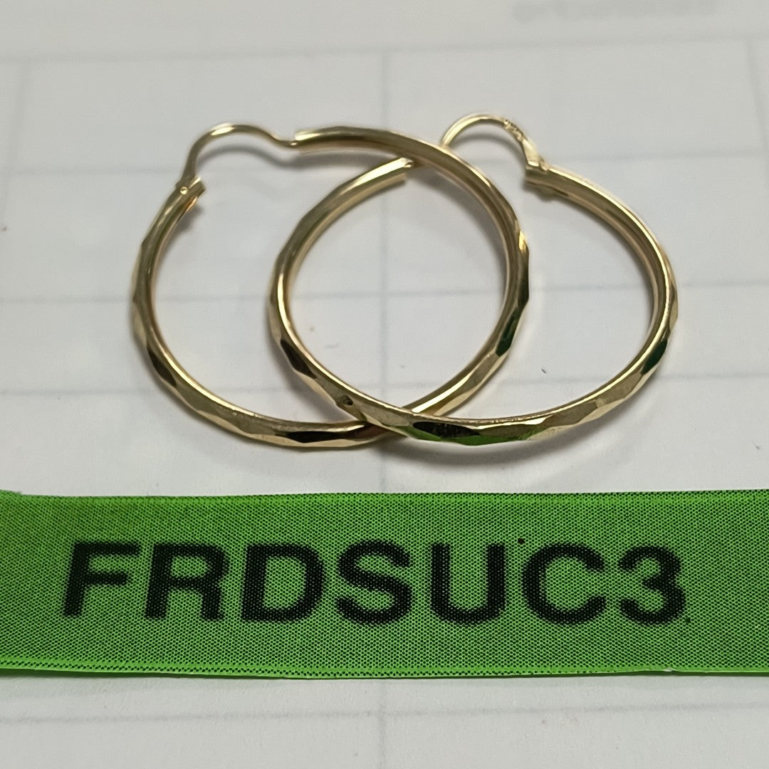 ARRACADAS PAR ORO 14 K 1,60 GRMS (SEMINUEVO)