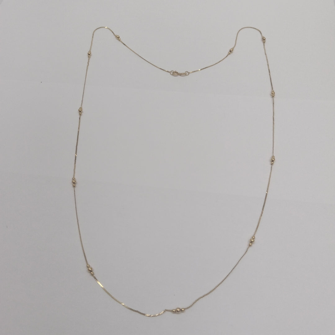 CADENA ORO 14 K 2.6 GRMS (SEMINUEVO)