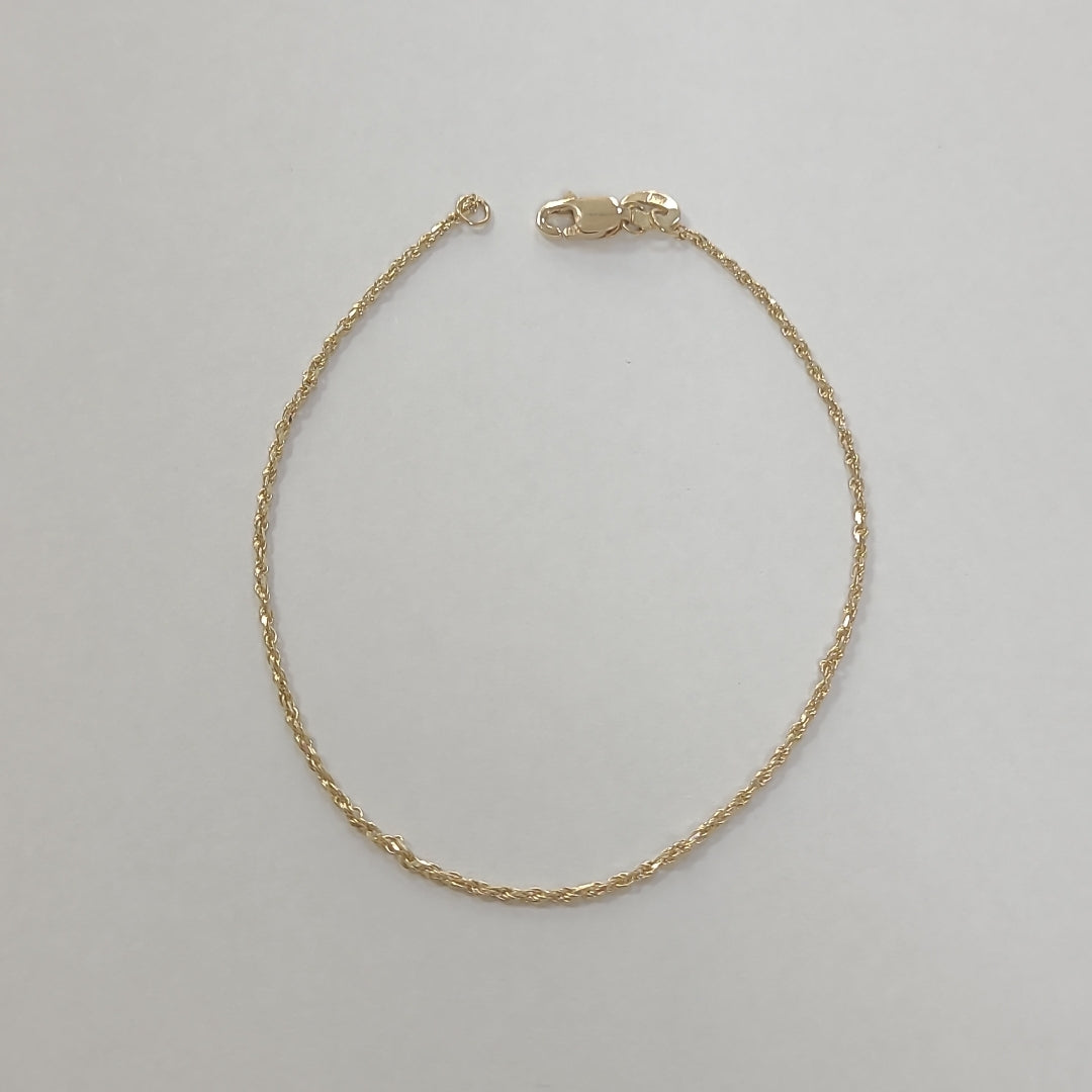 PULSERA TORZAL 14K 18 CM 1.3 GR (NUEVO)