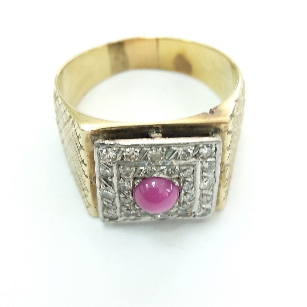 ANILLO ORO 14 K 13,90 GRMS (SEMINUEVO)