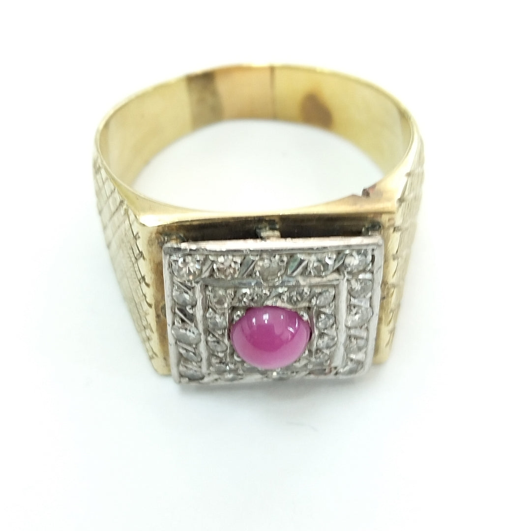ANILLO ORO 14 K 13,90 GRMS (SEMINUEVO)