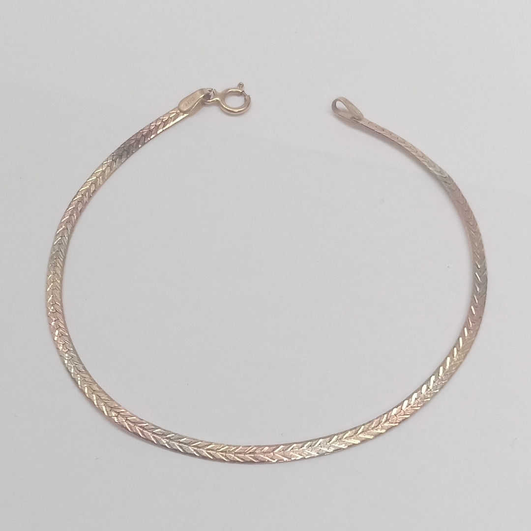 PULSERA ORO 14 K 2.2 GRMS (SEMINUEVO)