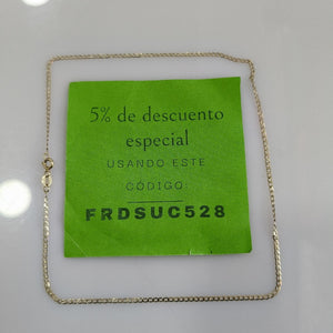 CADENA ORO 14 K 1,60 GRMS (SEMINUEVO)